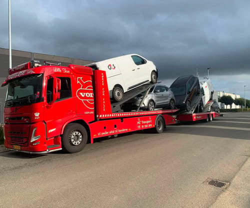 Moderne udstyr til autotransport og bjærgning i Faaborg og omegn